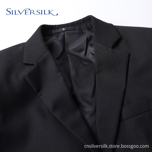 Single Breasted Black Boy&#39;s Blazer